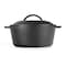 Commercial Chef 5 Quart Cast Iron Dutch Oven with Dome Lid & Handles, Preseasoned CHFL545 - alternate 5